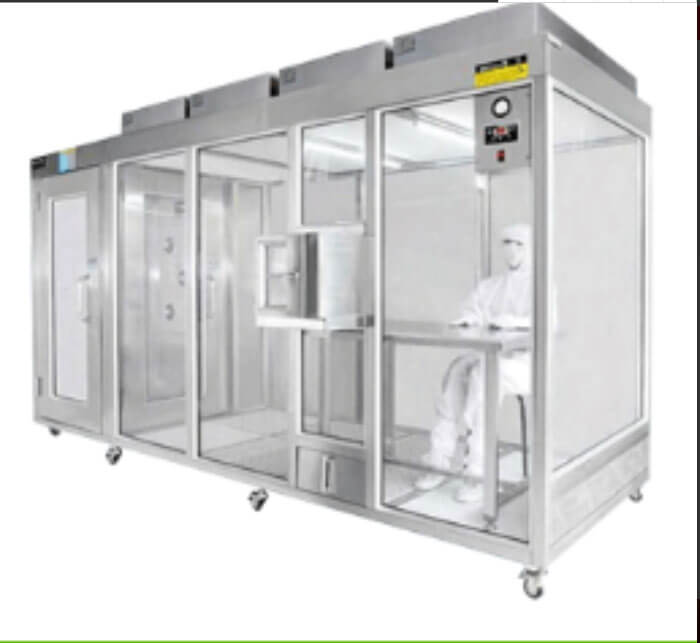 萬(wàn)級(jí)鋼化玻璃潔凈棚效果圖